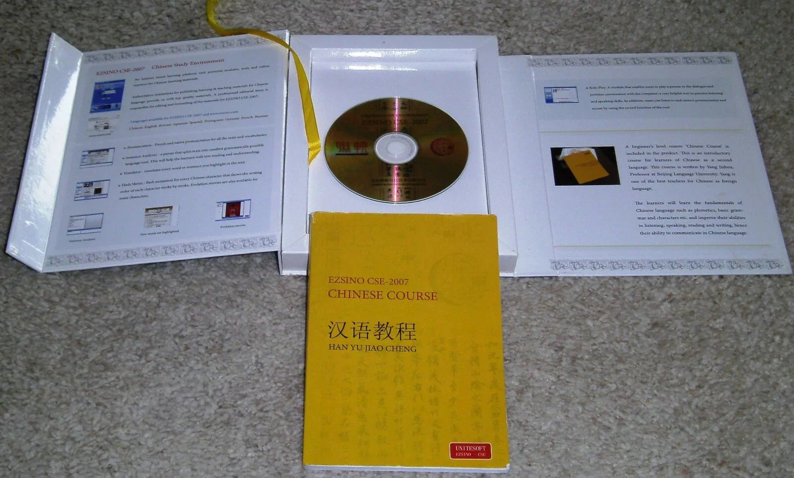 Chinese Course (With 1 Book 1 CD)  Condition USED